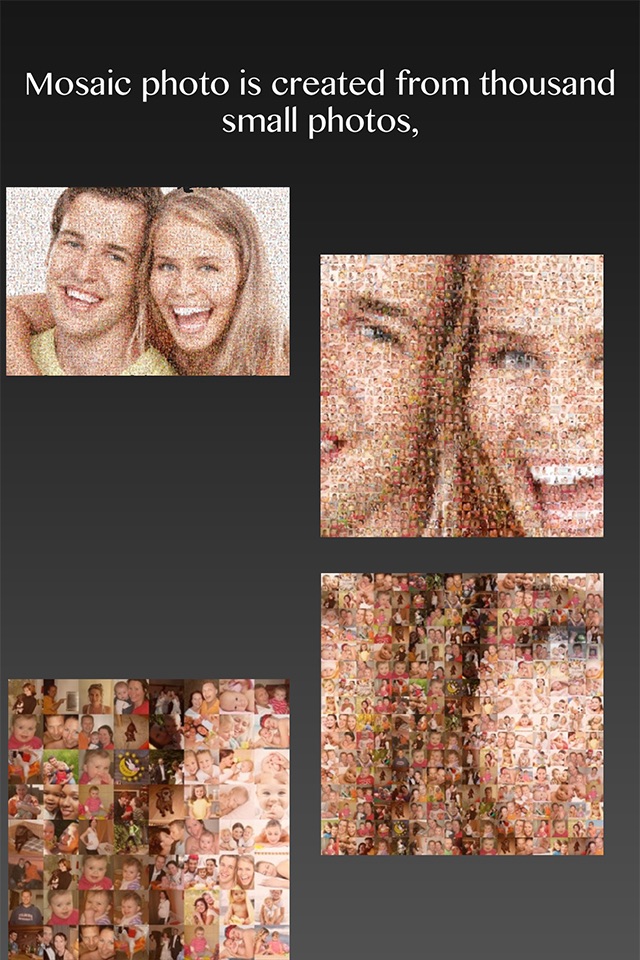 Mosaicify: Photo mosaic app screenshot 2