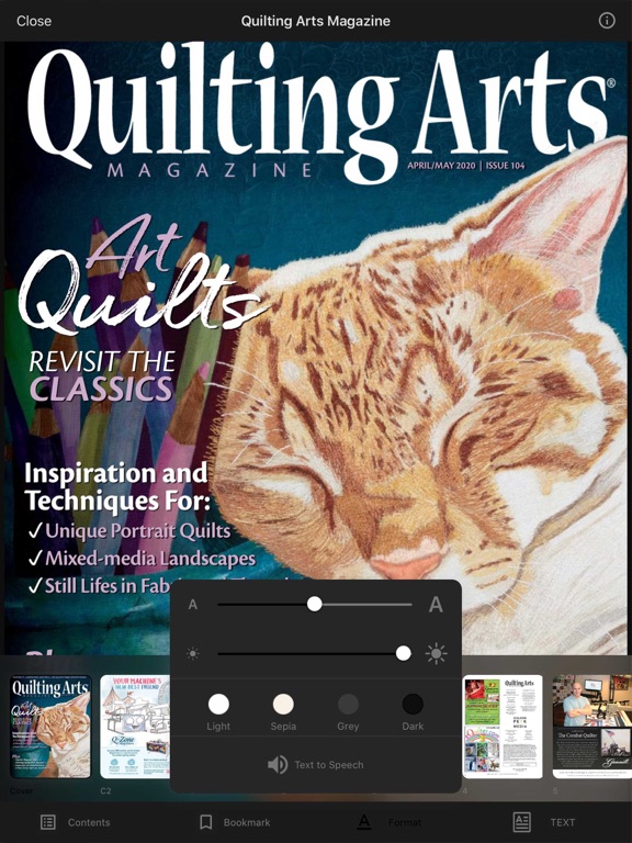 Quilting Arts Magazine screenshot 3