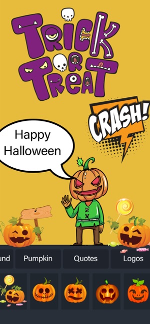 Scary Halloween Card maker(圖4)-速報App