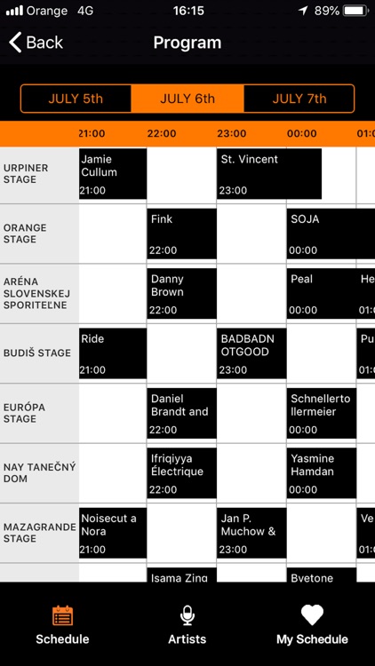 Pohoda powered by Orange