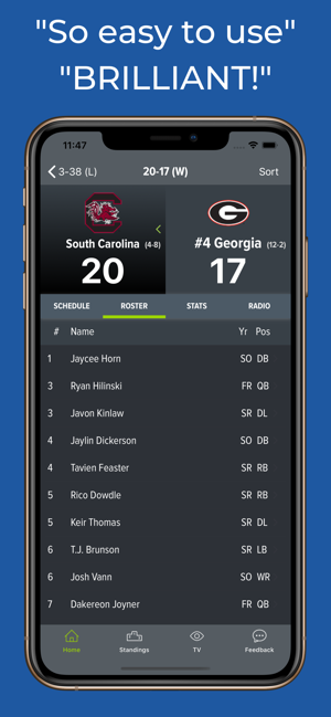 South Carolina Football App(圖3)-速報App