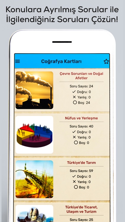 Coğrafya Kartları