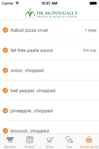 Dr. McDougall Mobile Cookbook screenshot 4