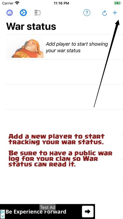 War Status Lite for CoC