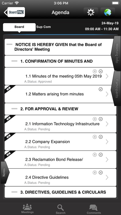 BoardPAC V3 iPhone