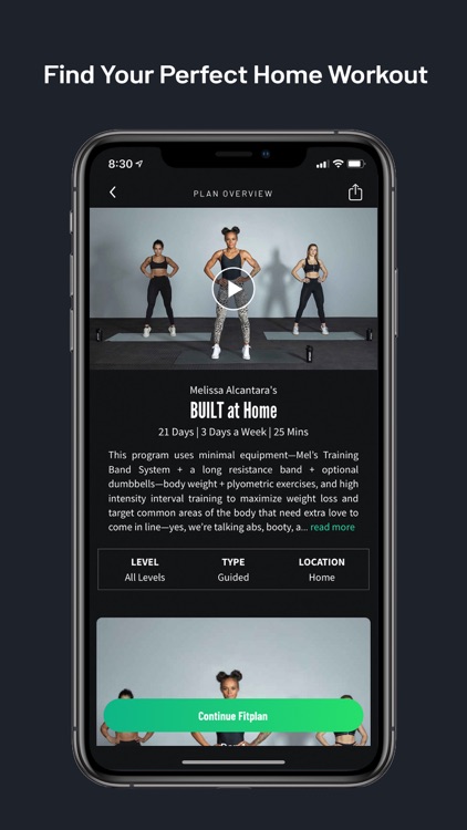 Fitplan: Gym & Home Workout screenshot-0