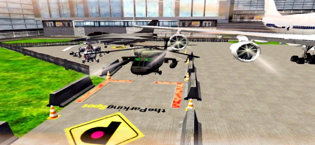 Bãi đậu xe sân bay trực thăng