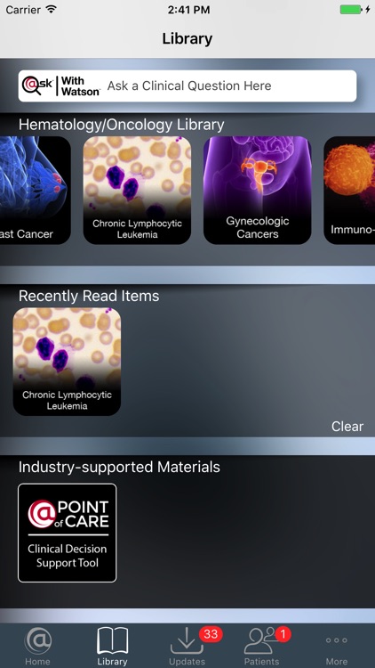Heme/Onc @Point of Care