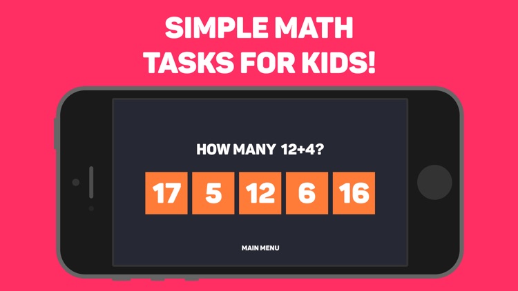 Basic math for kids: numbers