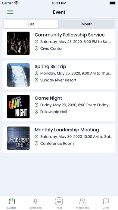 App preview