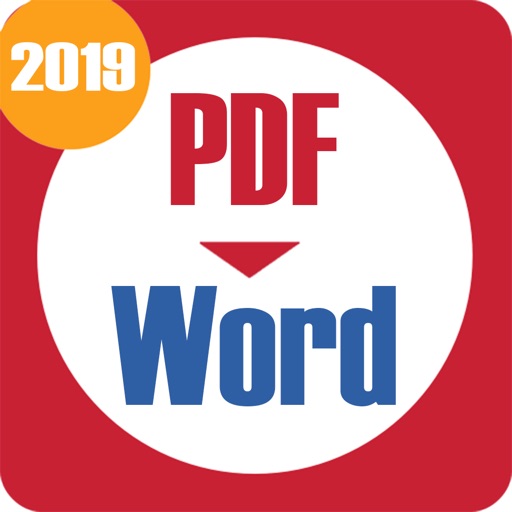 Convert PDF to Word 2019