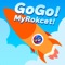 Build and fly rocket in sky dash mania