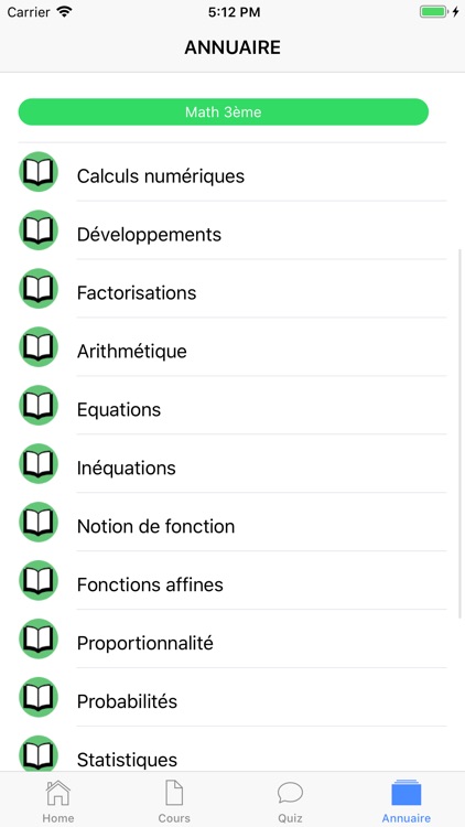 Maths 3ème screenshot-5