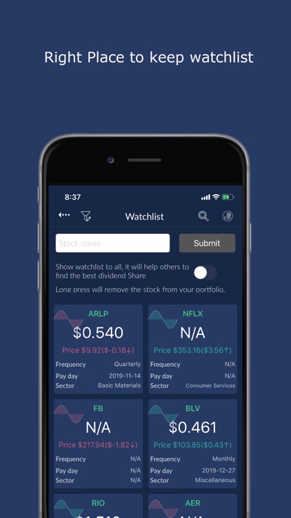 Stock Dividend screenshot-3