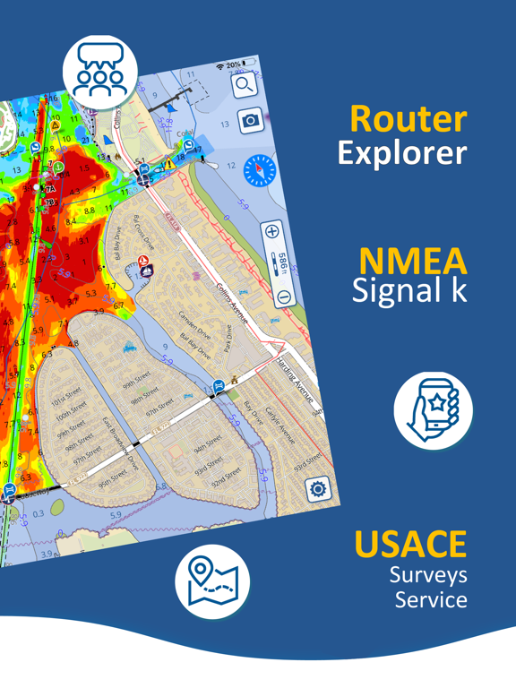 Aqua Map USA: Marine & Lakeのおすすめ画像5