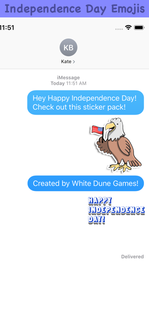 Independence Day Emojis(圖4)-速報App