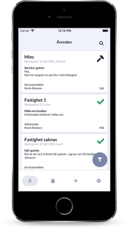 HomePal - Ärendehantering