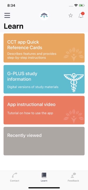 CCT for Study Participants