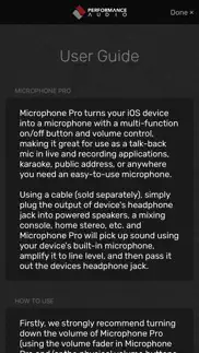 microphone pro iphone screenshot 4