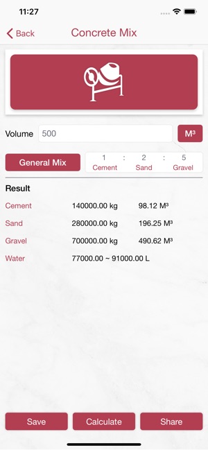 Concrete Calculator, Estimator(圖3)-速報App