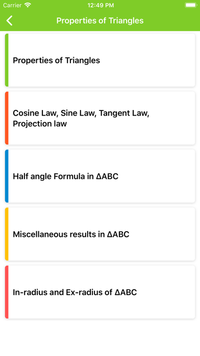 How to cancel & delete Trigonometry Formulas from iphone & ipad 4