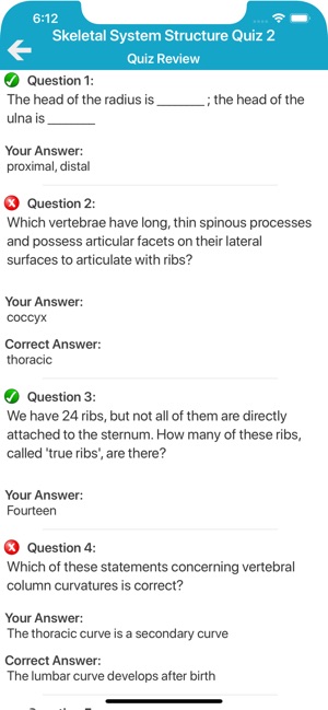 Skeletal System Quizzes(圖4)-速報App