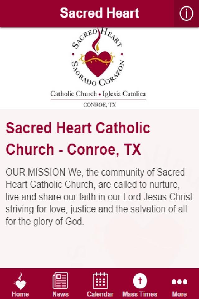 Sacred Heart Catholic Church screenshot 2