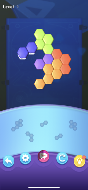 Block Puzzle Hexagon 3D(圖5)-速報App