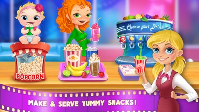 Kids Movie Night - Popcorn & Soda Screenshot 2