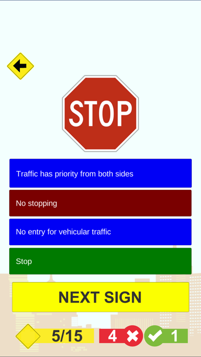How to cancel & delete What is the traffic sign? from iphone & ipad 3