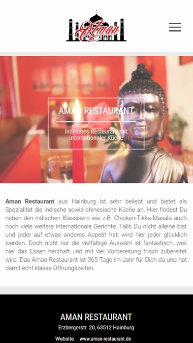 How to cancel & delete Aman Resturant (Hainburg) from iphone & ipad 1