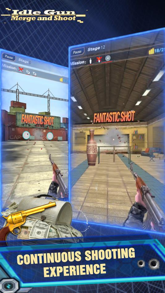 Idle GunMerge and Shoot by UPTAP GAMES (iOS Games) — AppAgg