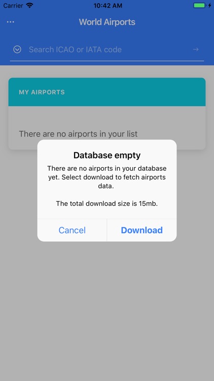 World Airports Database