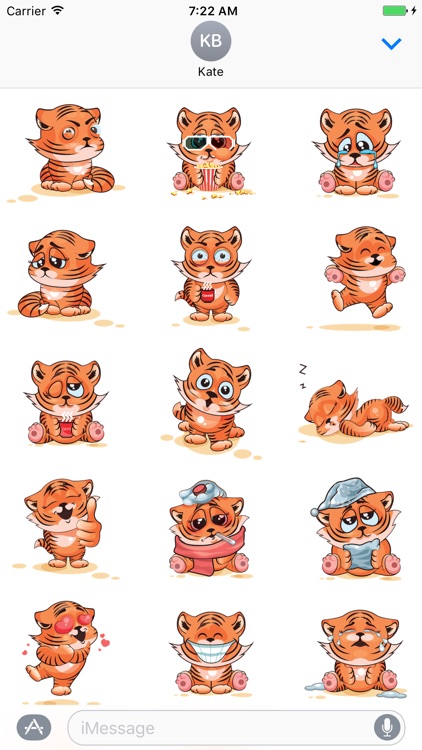 Sticker Me: Funny Tiger