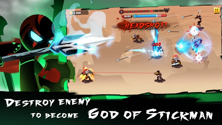 God Stickman: Battle Warrior screenshot-4