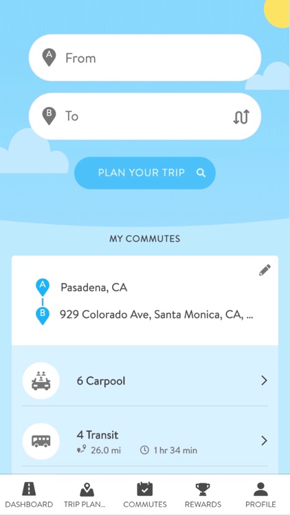 Commute Tracker by RideAmigos