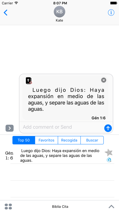 How to cancel & delete Biblia citas para iMessage from iphone & ipad 1