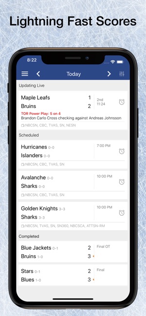 Pro Hockey Schedule for NHL