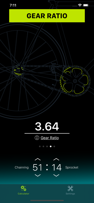 Chainring: Gear Ratio Calc(圖5)-速報App