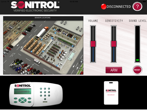 Sonitrol ABEL Sales Tool - náhled
