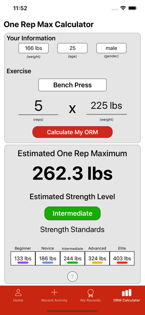 ORM: Strength Progress Tracker(圖5)-速報App