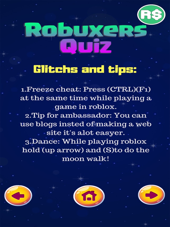 Robuxers Quiz For Robux On The App Store - 