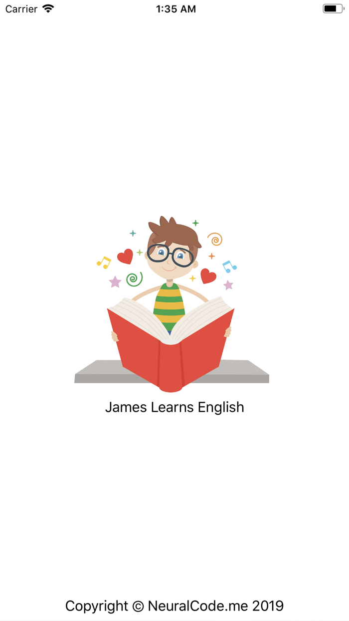 James Learns English