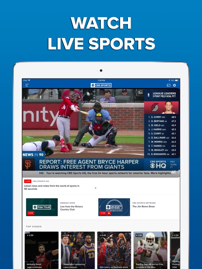 CBS Sports App Scores & News on the App Store - 