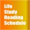 Life Study Reading Schedule is the app for user to set up a schedule for reading the life study of the Bible