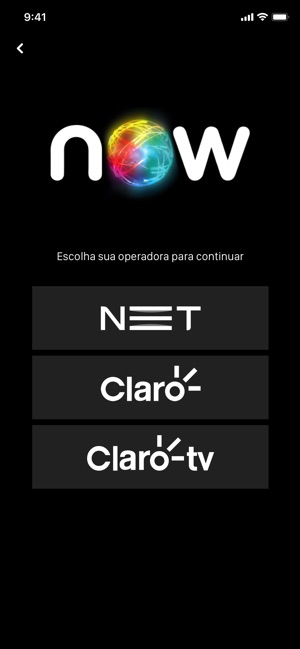 NOW  NET e Claro