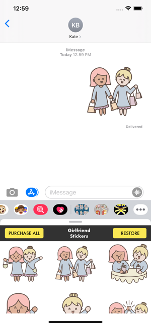 Girlfriend Stickers ·(圖3)-速報App