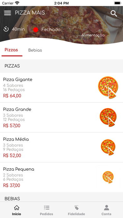 Pizza Mais Chapecó screenshot 2