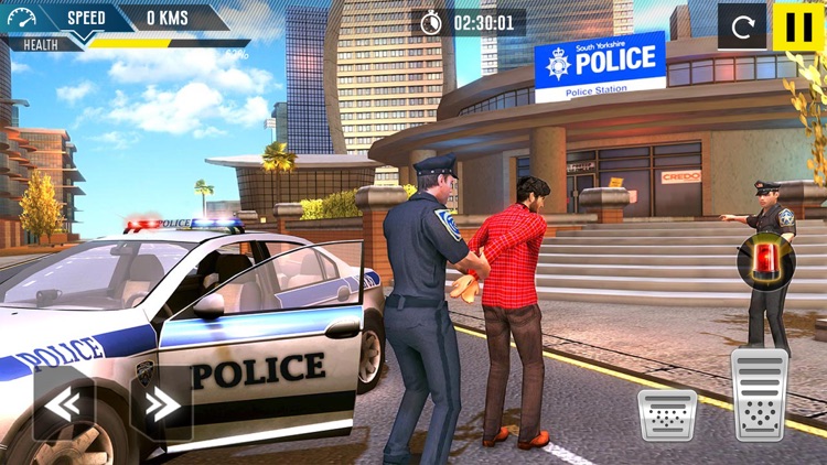 Police Car Chase - Crime City screenshot-5