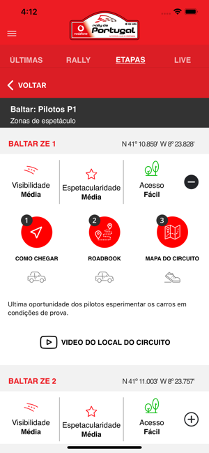 ‎Vodafone Rally de Portugal Screenshot